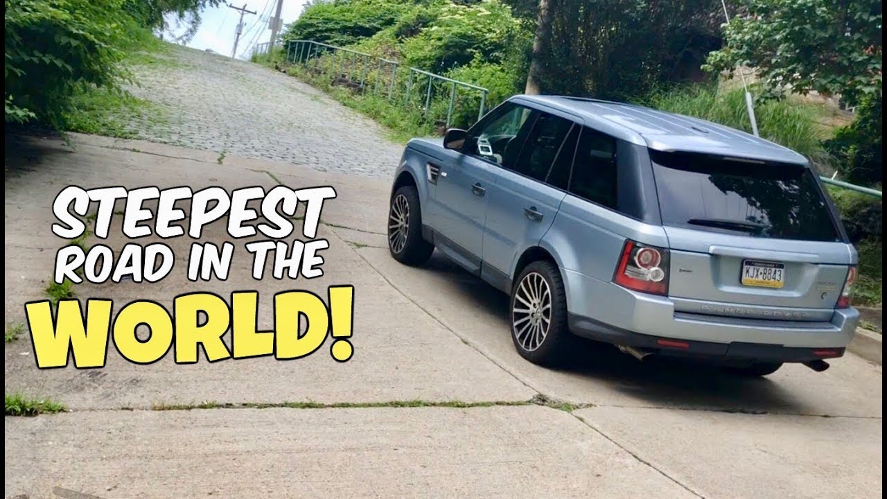 I drive up the STEEPEST Road in the WORLD!