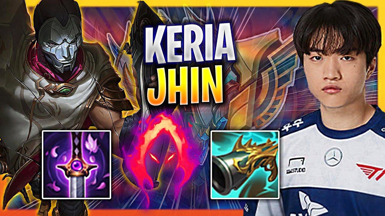 LEARN HOW TO PLAY JHIN SUPPORT LIKE A PRO! | 🔥NEW ITEMS🔥T1 Keria Plays Jhin Support vs Heimerdinger!