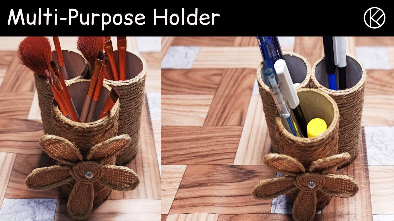 DIY Multi-Purpose Holder | Kauser Fatimah | Arts and Crafts
