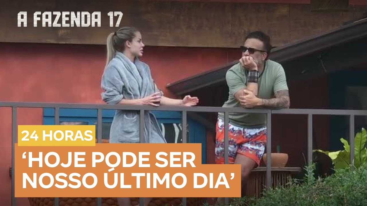 Após conselhos para Dudu, Fabiano conversa com Saory | A Fazenda 17