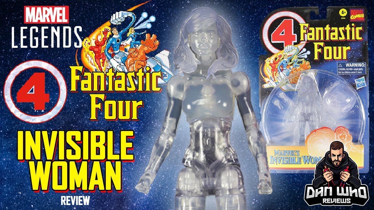 Marvel Legends Fantastic Four Retro Invisible Woman (Hasbro Pulse Exclusive) Review