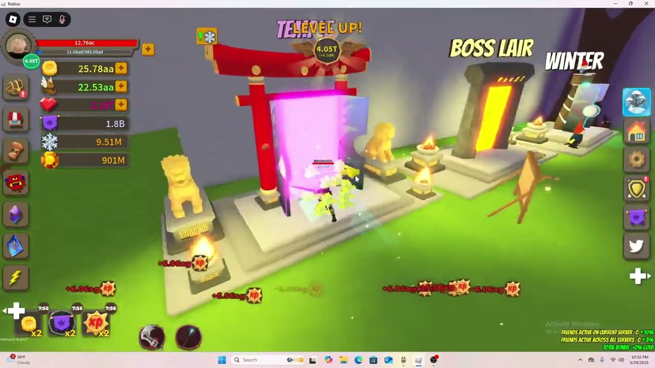 Giant Simulator the grind to 4.1T levels!