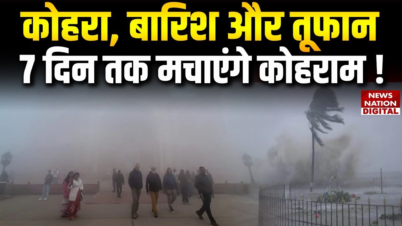 Delhi-NCR Weather: दिल्ली-NCR में बारिश के अलर्ट | IMD Alert | Fog | Cold Wave | Rainfall |