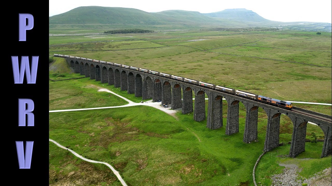 June 2024 Monthly Railway Drone Compilation : British Railways - Steam & Diesel PWRV