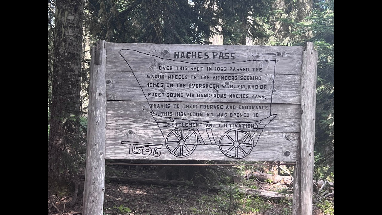 Naches Pass Badge of Honor Trail (Dashcam)