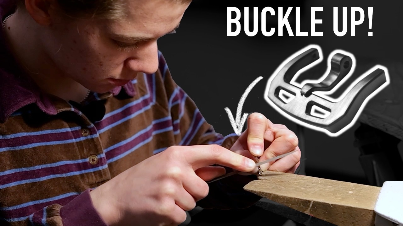 How an Independent Watchmaker Builds a Handmade Watch Buckle out of Titanium
