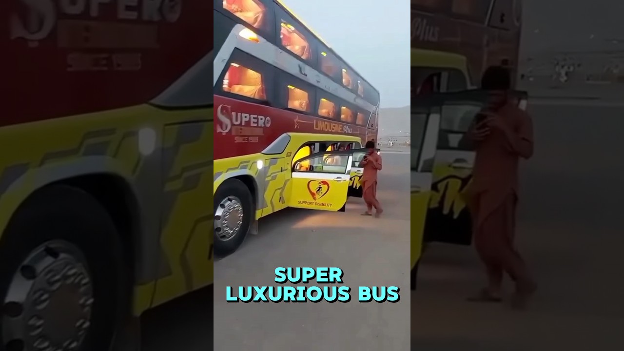 Ten trzypiętrowy autobus jest naprawdę szalony 😱 #szorty