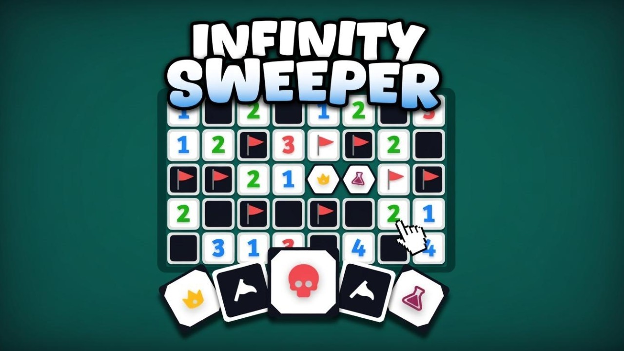 Infinity Sweeper - Official Release Trailer | Roguelite Minesweeper
