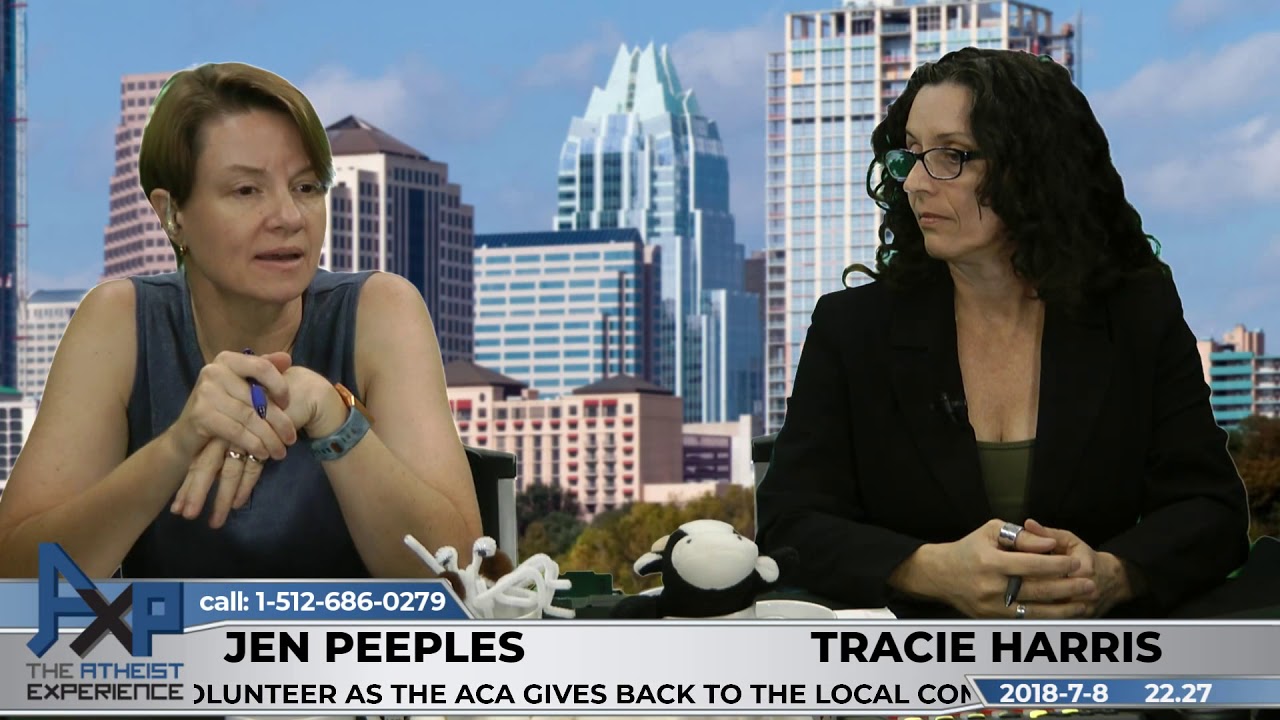 Atheist Experience 22.27 with Tracie Harris and Jen Peeples