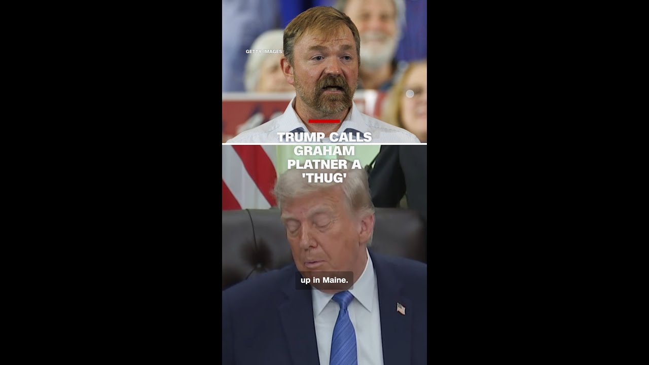 Trump calls Graham Platner a &lsquo;thug&rsquo;
