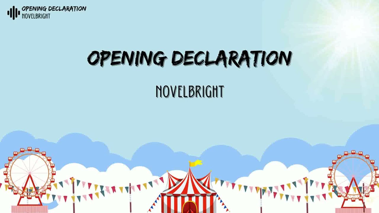 NOVELBRIGHT - Opening Declaration | VIDEO LYRICS [ENGSUB] [ROMANJI] ontheway
