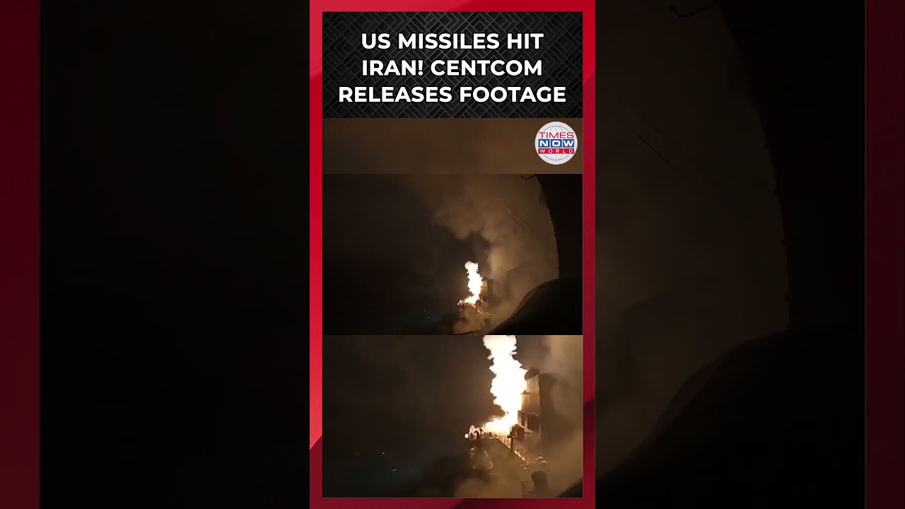 US Military Strikes Iran! Nighttime Attack Footage Released by CENTCOM | Times Now World