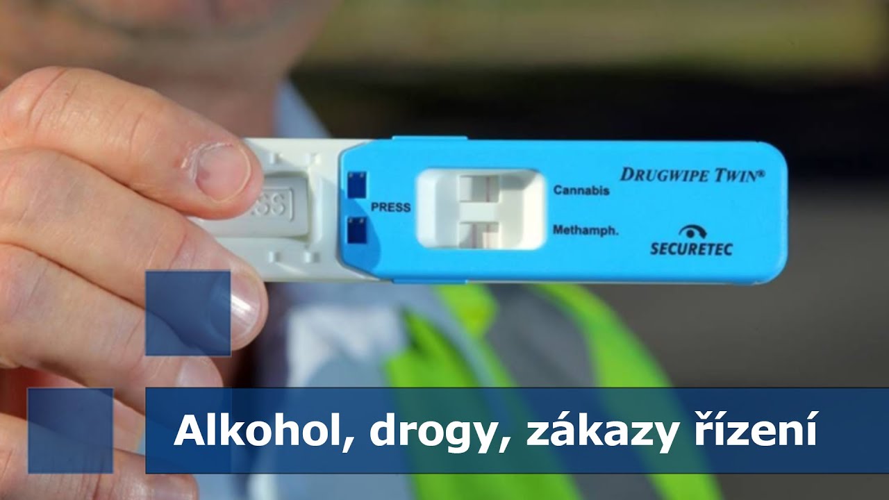 Alkohol, drogy, zákazy řízení a odmítnutí testů