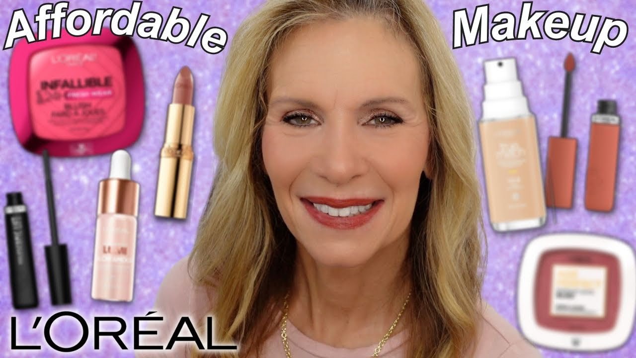 Full Face of L'Oreal Makeup on Mature Skin | Over 50 Beauty Favorites