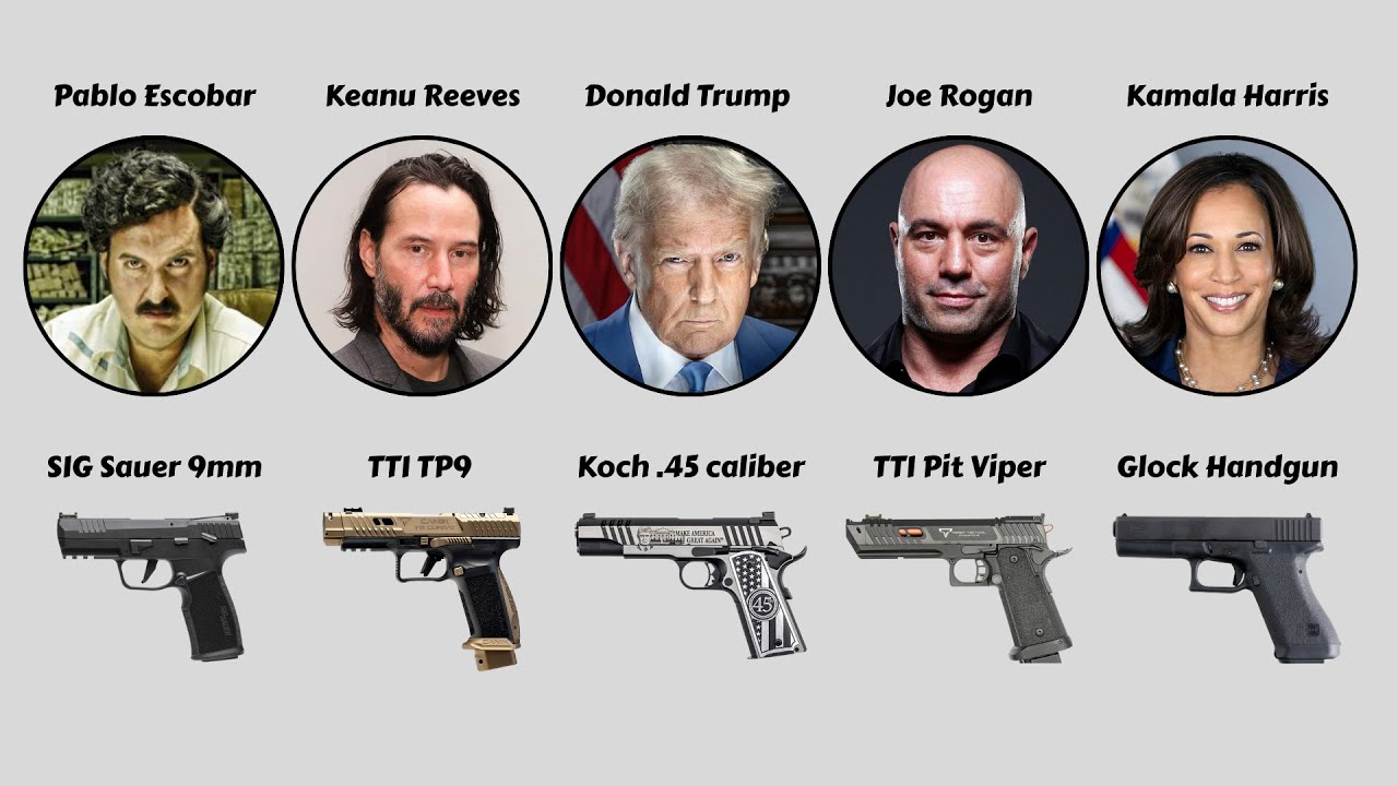 Famous Celebrities And Their Guns Explained!