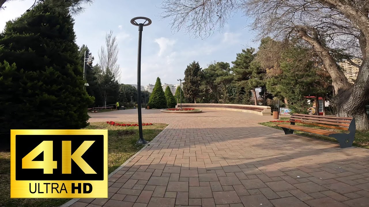 Əhmədli parkı, Heydər Əliyev Parkında Piyada Gəzinti / Walking in Heydar Aliyev Park