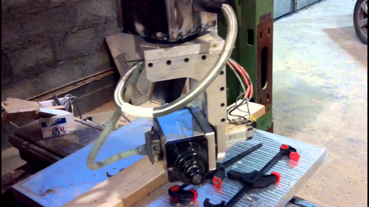 5-Axis CNC router KFLOP - KMOTION test1
