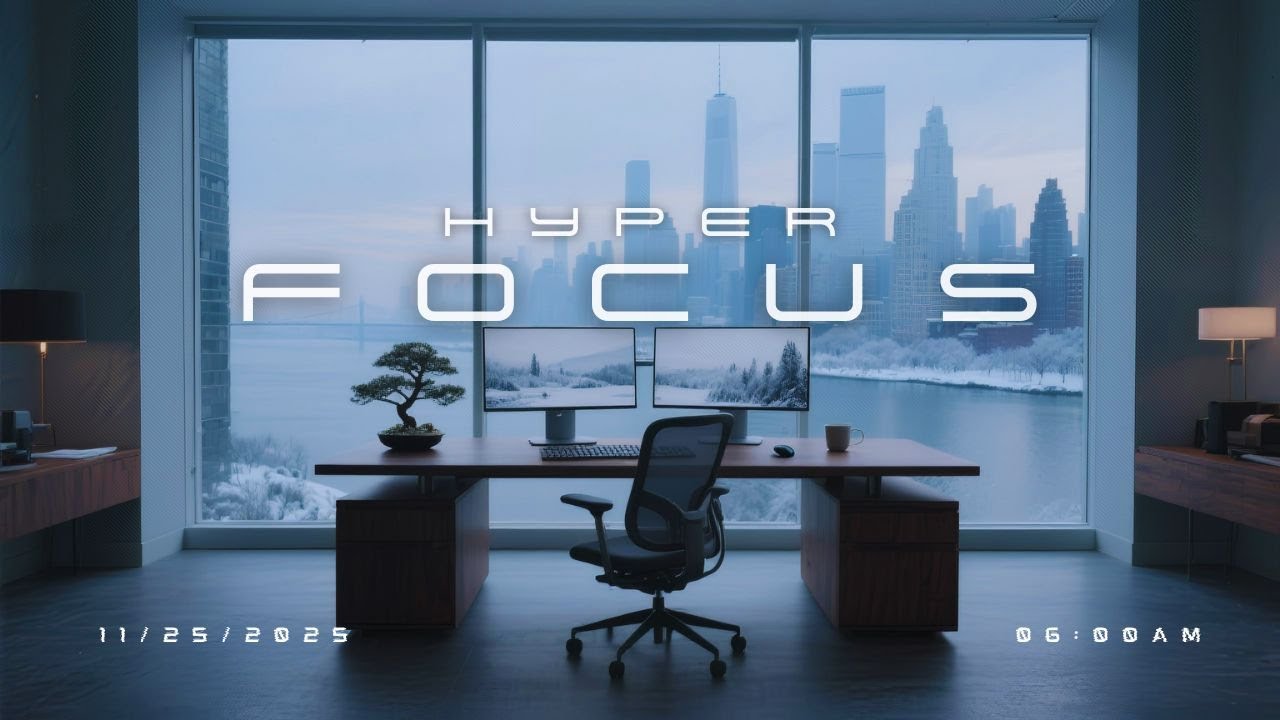 Music for Deep Intense Focus &ndash; Work Long Hours &ndash; Peak Performance