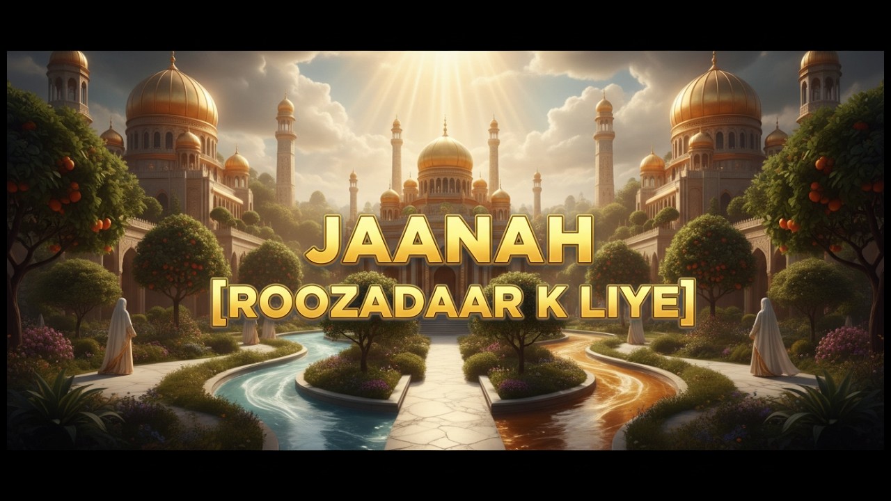 Jannah for the Fasting | Rewards of Roza Daar in Islam