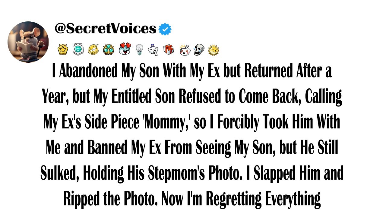 I Abandoned My Son With My Ex but Returned After a Year, but My Entitled Son Refused to Come Back...