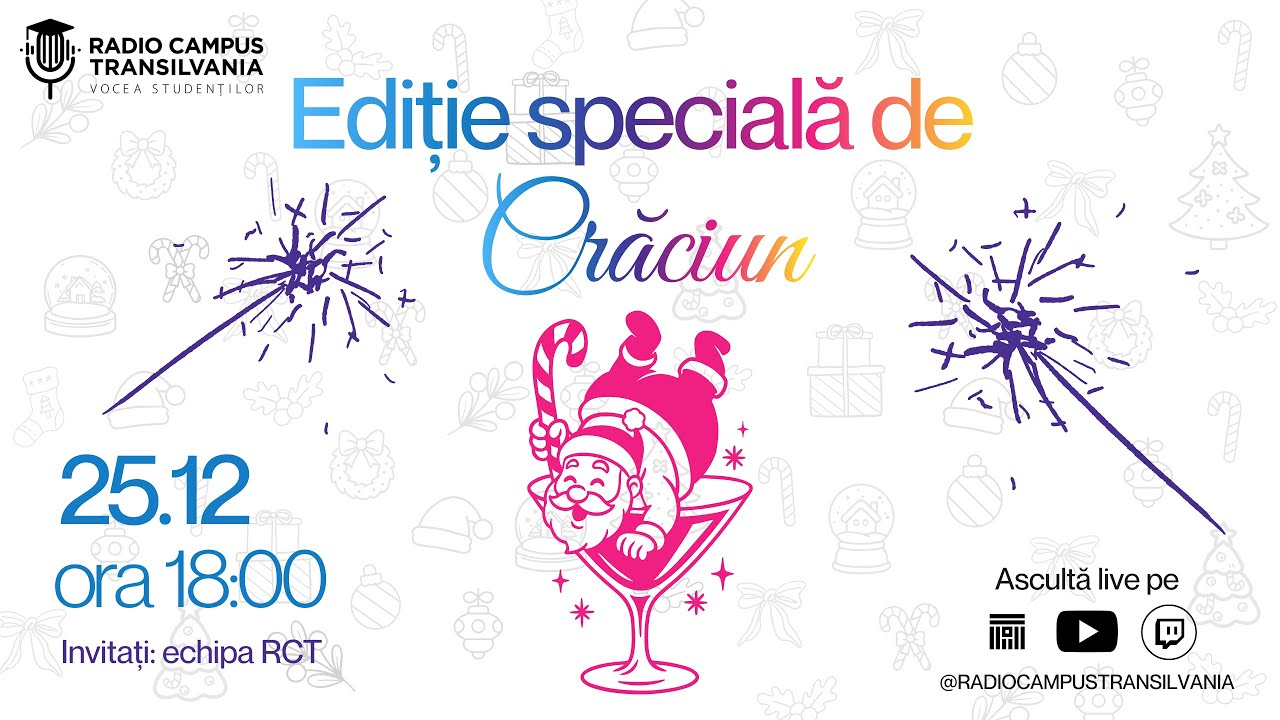 Editie speciala de Craciun la Radio Campus Transilvania