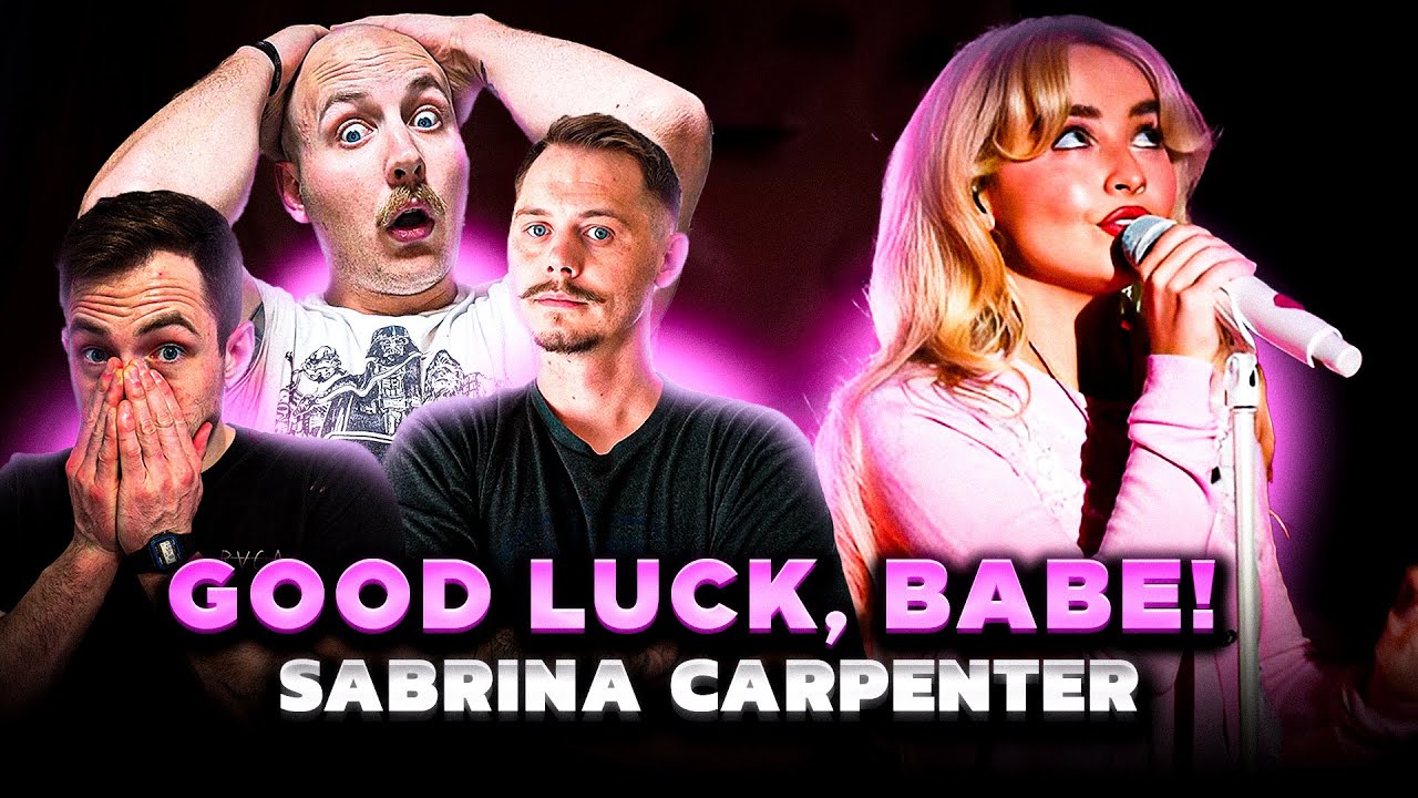 *REACTION* Sabrina Carpenter - Good Luck, Babe! (Chappell Roan cover)