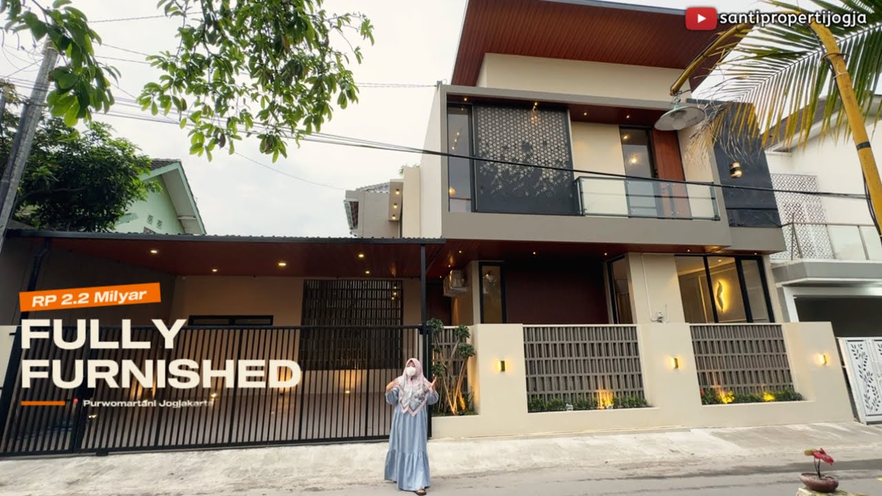 Fully Furnished Model Kontemporer di Purwomartani Kalasan Sleman dekat Pamela 7, Perumahan Pertamina