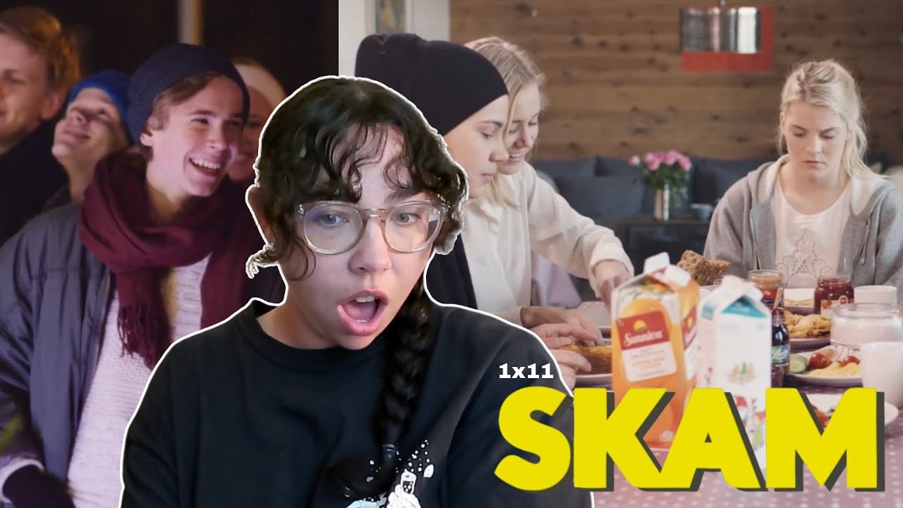 SKAM 1x11 & Bloopers REACTION; I'm in tears....