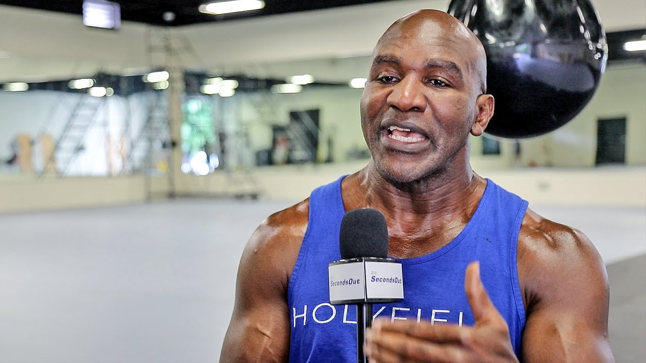 EVANDER HOLYFIELD COMEBACK EXCLUSIVE! 'My kids say, 'DAD, YOU TOO OLD!'