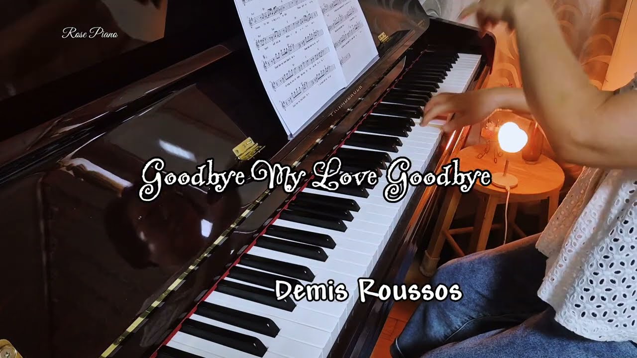 Goodbye my love goodbye | Piano | 굿바이마이럽굿바이 | 피아노 |팝송피아노 