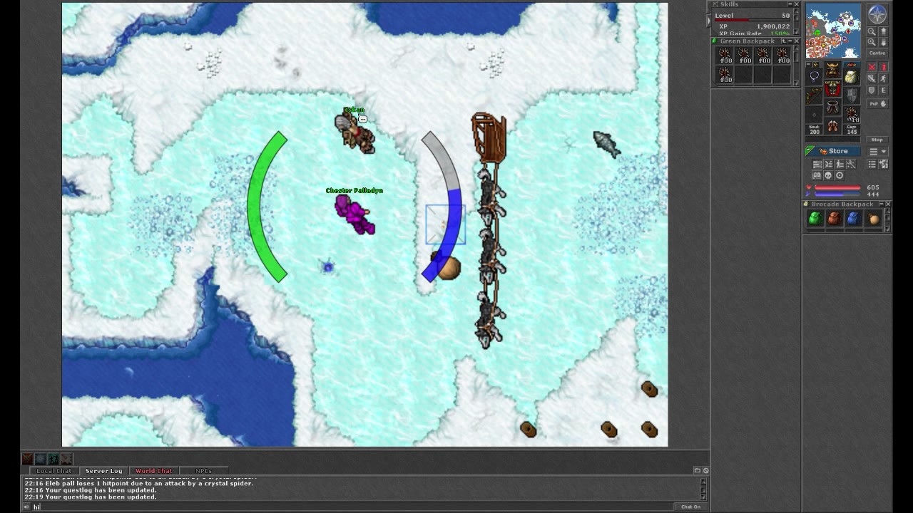 Tibia Antica Life! #1 Ice Island quest- Dostęp do Nibelor