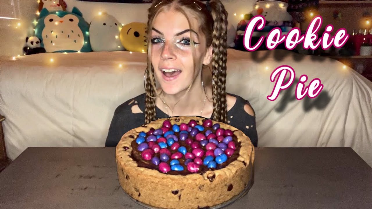 ПИРОГ С ПЕЧЕНЬЕМ И ДЕСЕРТАМИ NUTELLA M&M'S МУКБАНГ + РЕЦЕПТ! (Веганский)