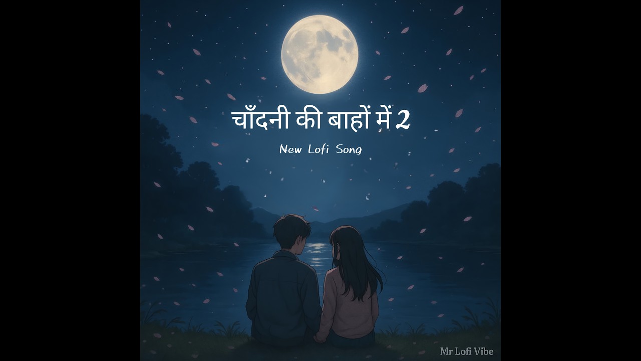 चाँदनी की बाहों में 2 🌙 | Emotional Romantic Hindi Lofi Song 🎧 | Moonlight Love & Night Vibes