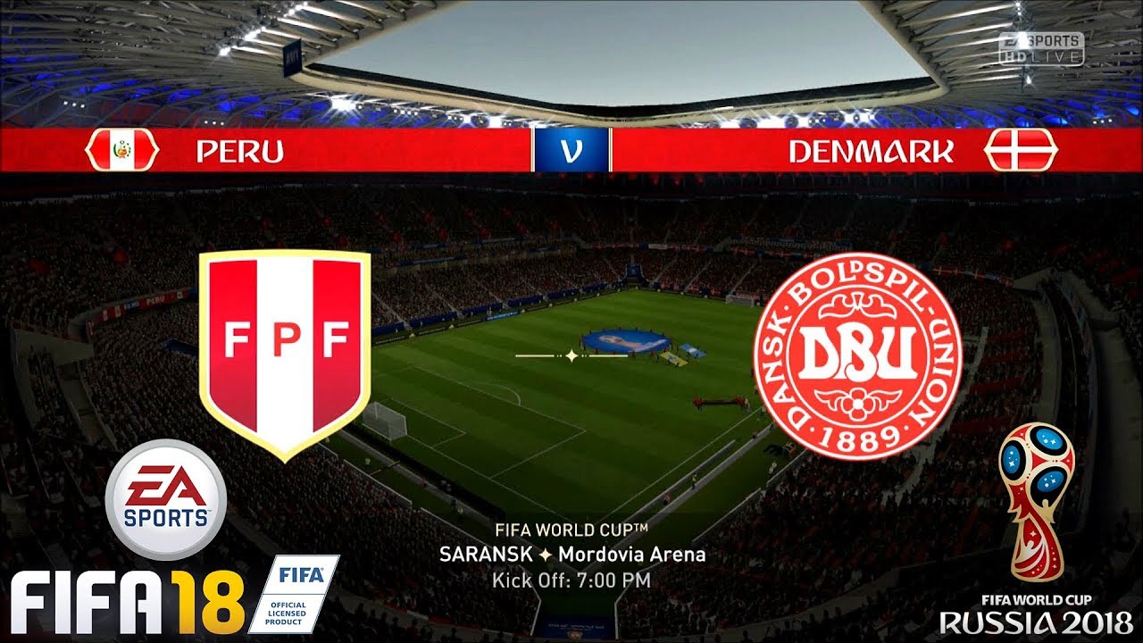 FIFA World Cup 2018 | Group C | Peru Vs. Denmark