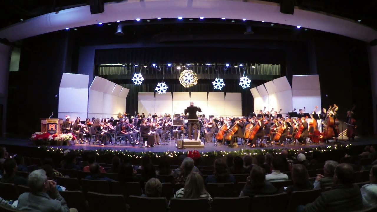 Santa the Barbarian, Combined Milton HS Orchestras With 8th Grade