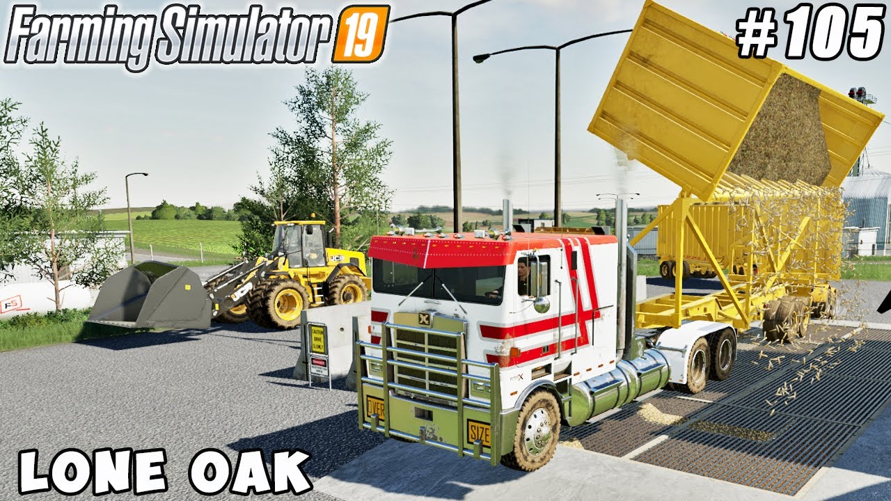 Cleaning pigsty, harvesting sugarcane with new harvester | Lone Oak | Farming simulator 19 | ep #105
