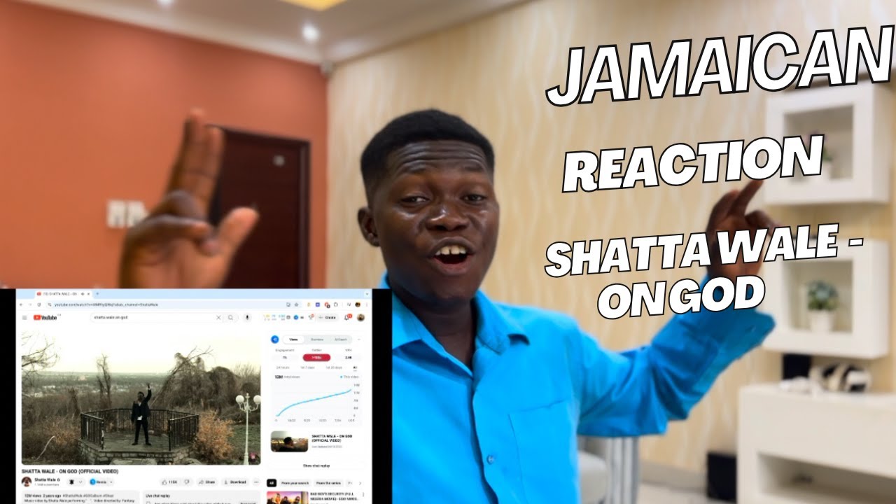 JAMAICAN REACTS TO SHATTA WALE'S ON GOD!