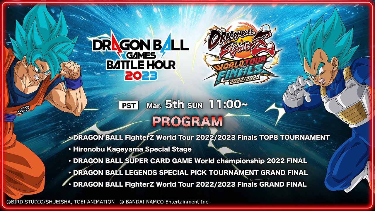 [DBGBH2023 Day2] DRAGON BALL Games Battle Hour 2023