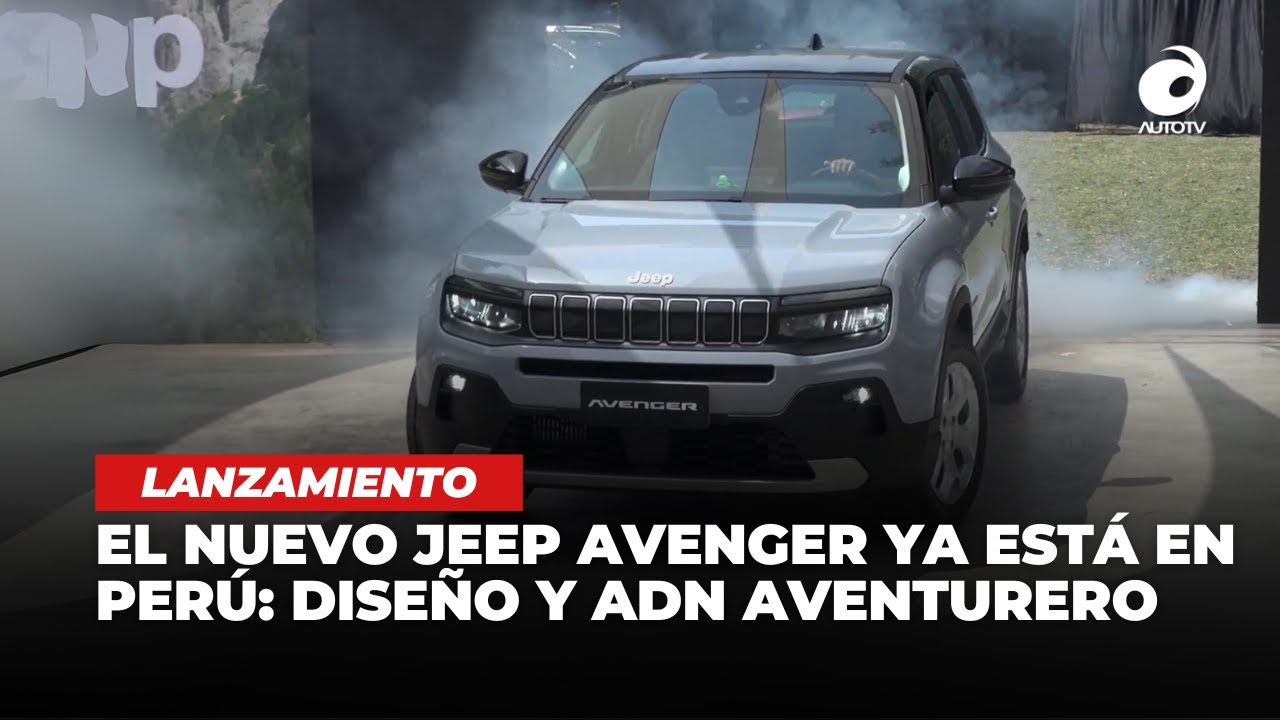 🚗 Jeep Avenger llega a Perú: el SUV compacto más esperado [LANZAMIENTO] @Jeep