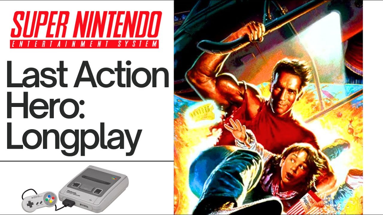 [Last Action Hero] Super Nintendo - Longplay - Riderkick6