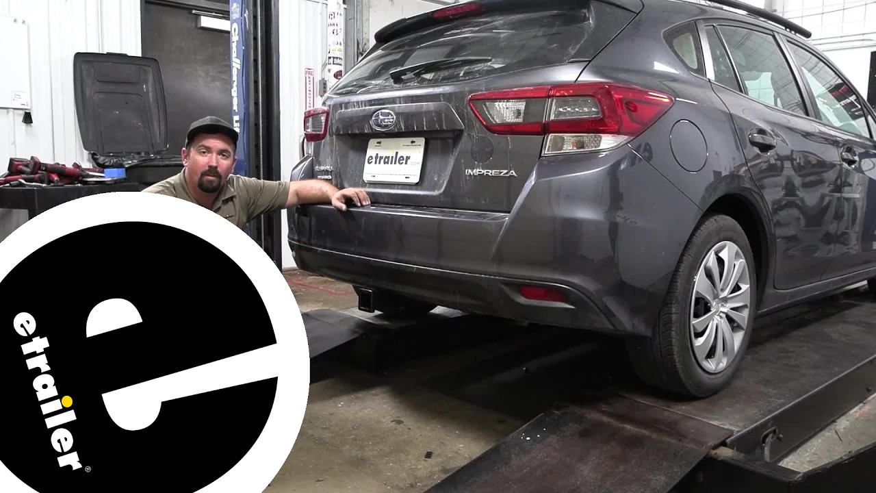 etrailer | 2023 Subaru Impreza EcoHitch Hidden Trailer Hitch Receiver: Complete Installation