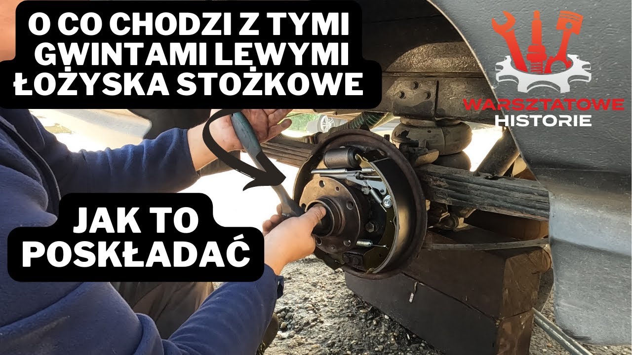 Pijany Włoch zamontował lewy gwint ? jak zamontować łożyska stożkowe