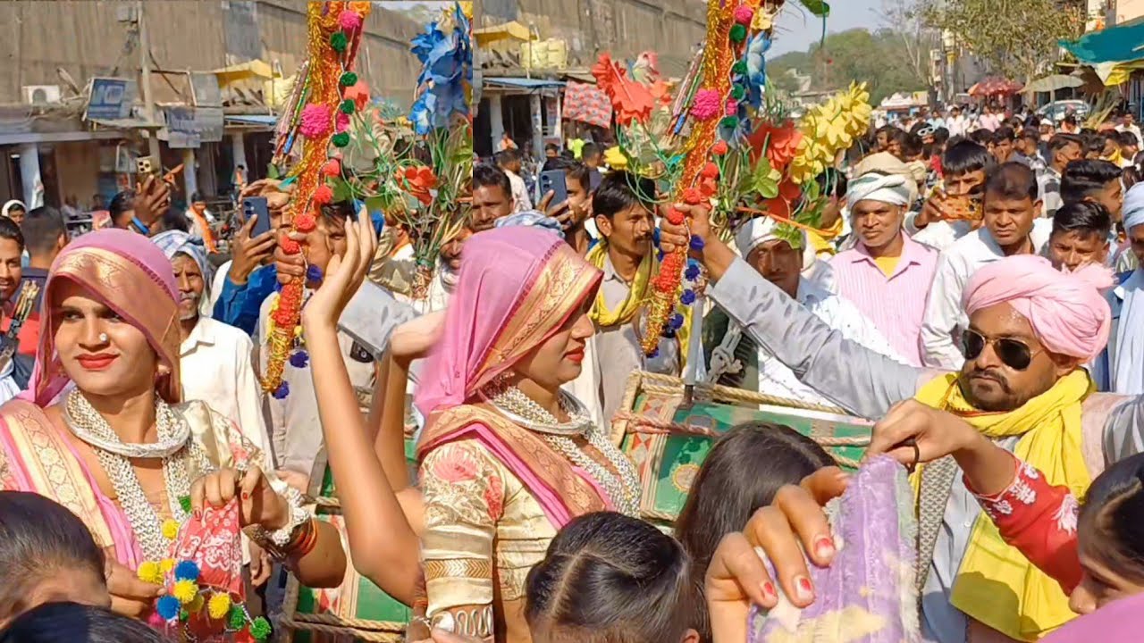 सेंधवा का मेला भगोरिया ढोल मंडल के साथ धूम मचाए