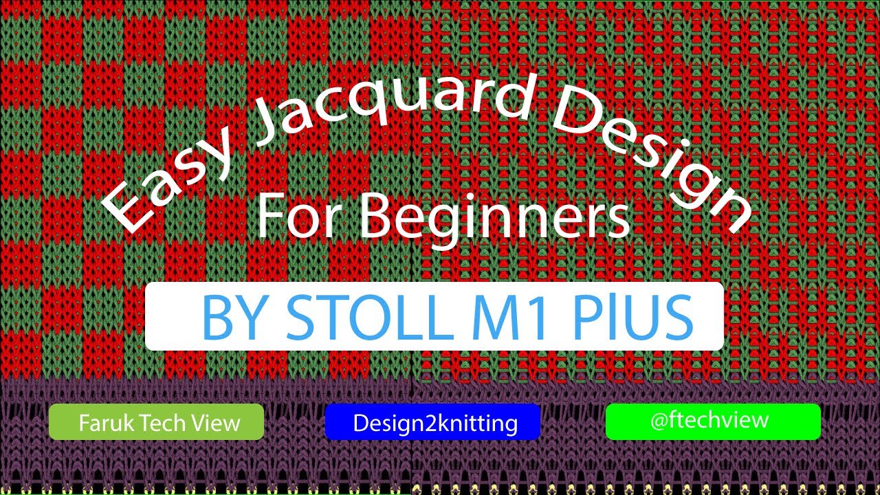 Jacquard Design by STOLL M1 plus