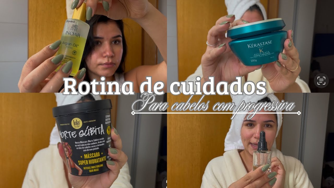 ROTINA CAPILAR PARA CABELO COM PREGRESSIVA SELECT ONE PROHALL