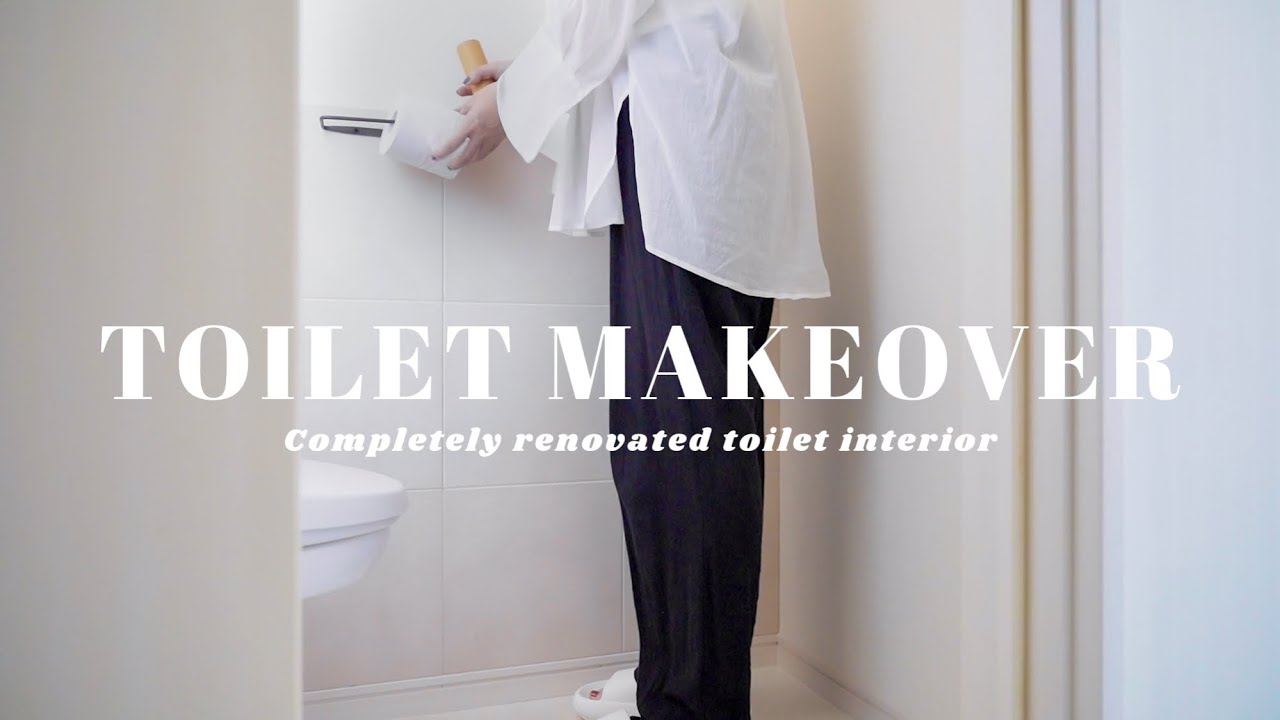 #72【セルフリノベーション】狭くて暗いトイレをDIYで全面改装！エコカラットプラス | ピタフィー | FPD Google TV