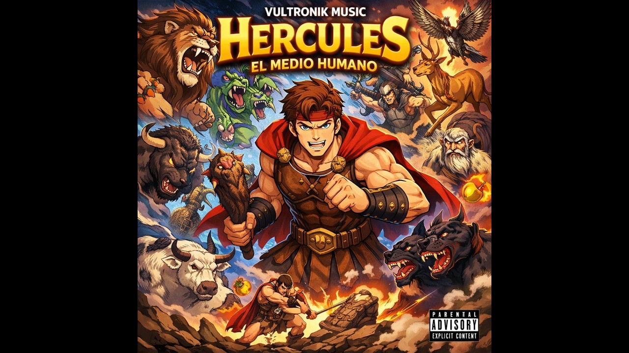 🌳🎶HERCULES EL MEDIO HUMANO CANCION💪🕍