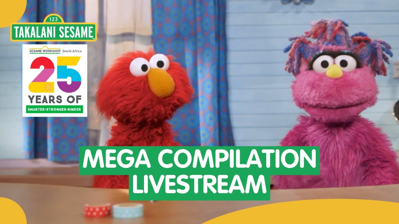 🔴 Fun Adventures, Games and Learning with Elmo and Friends | Takalani Sesame