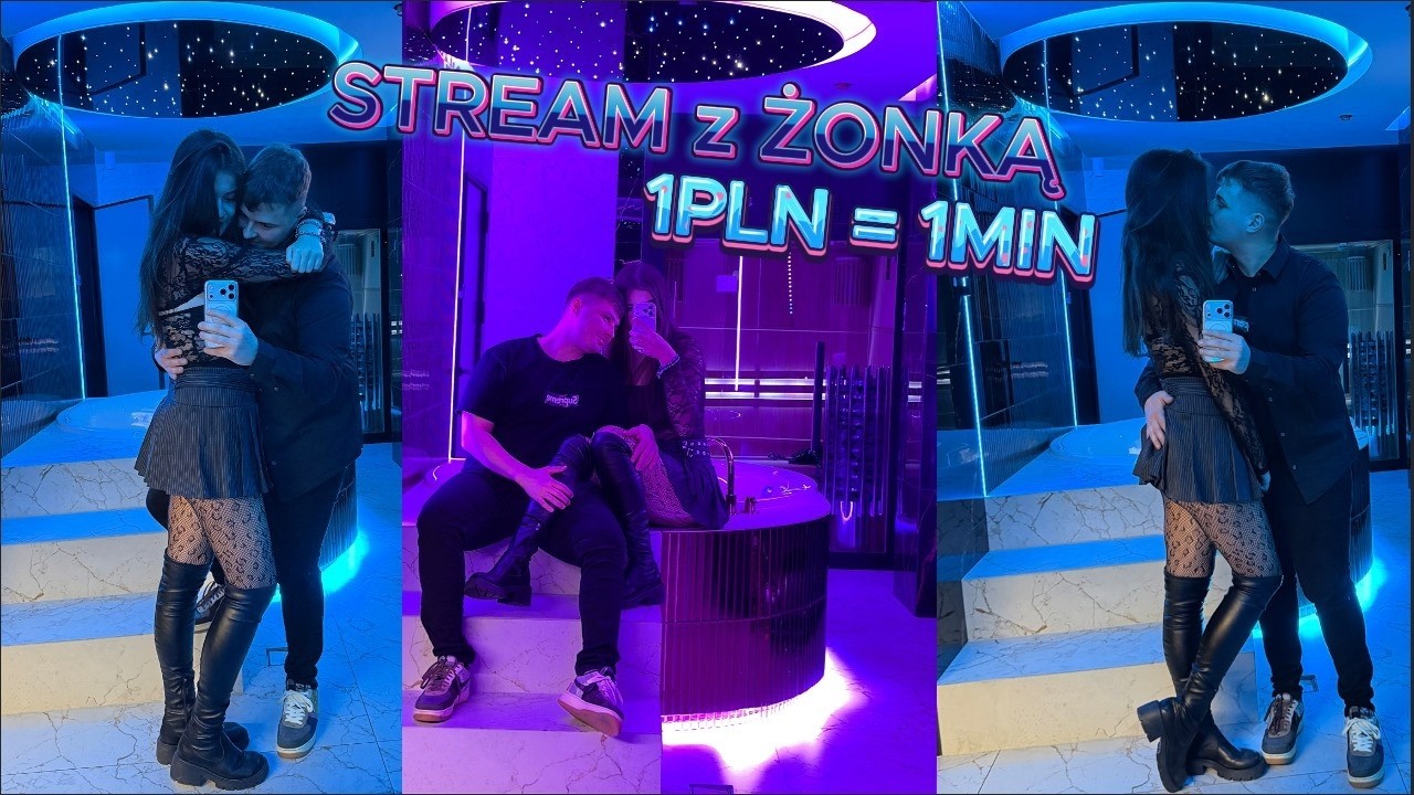 DRUNK STREAM z ŻONKĄ l 2PLN = 1 MINUTA DŁUŻEJ!