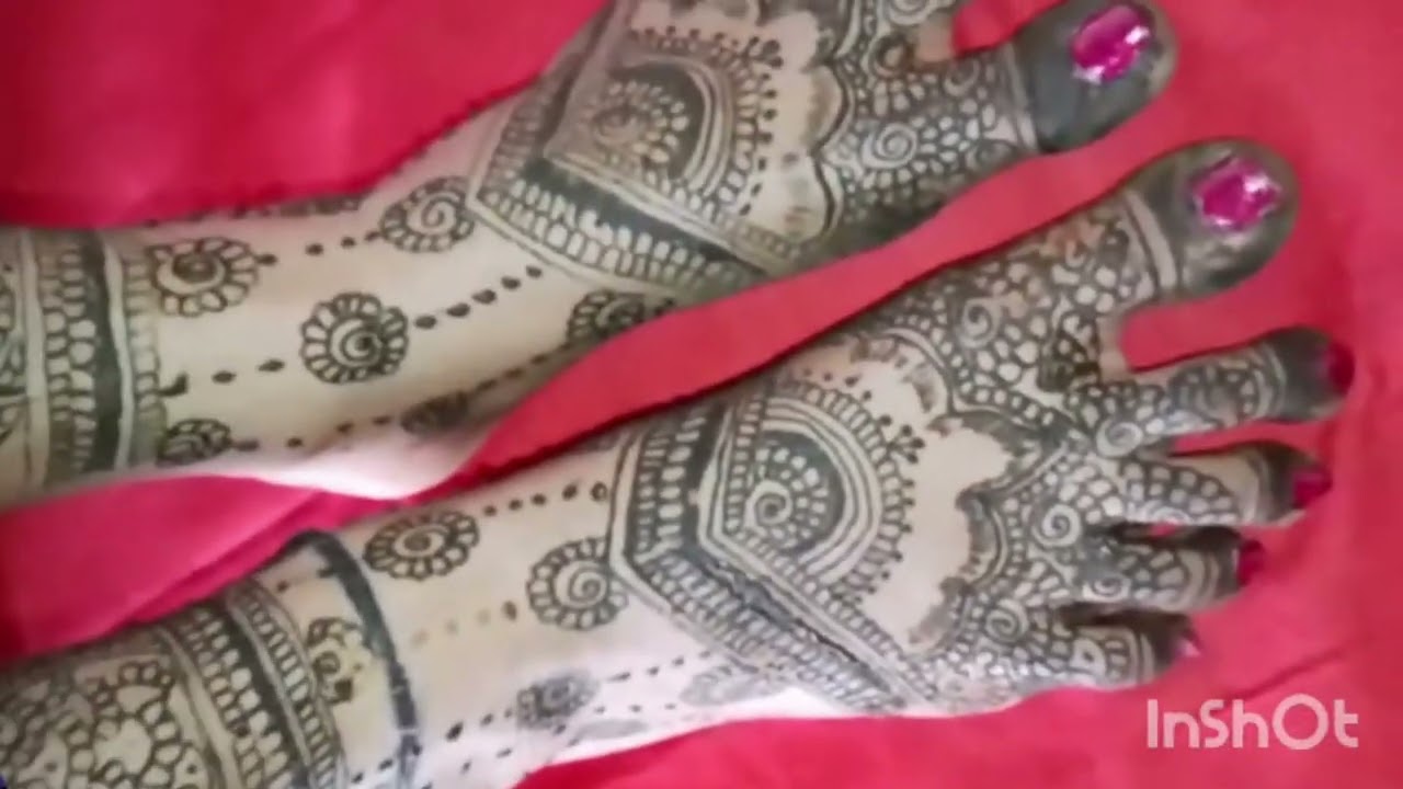 Bridal #design pair ki #Mehandi#beautiful ❤️